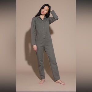 Ilana Kohn Olive Green/ Gray Jumpsuit